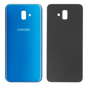 Samsung Galaxy (J615) J6 Plus Arka Pil Kapağı Mavi